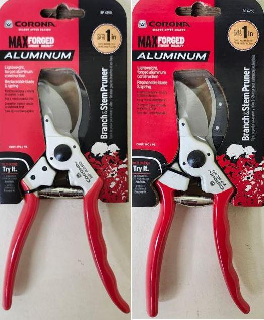 CORONA® Pruning Shears-MAX Forged Aluminum Handles - CORONA® Pruning Shears-MAX Forged Aluminum Handles -